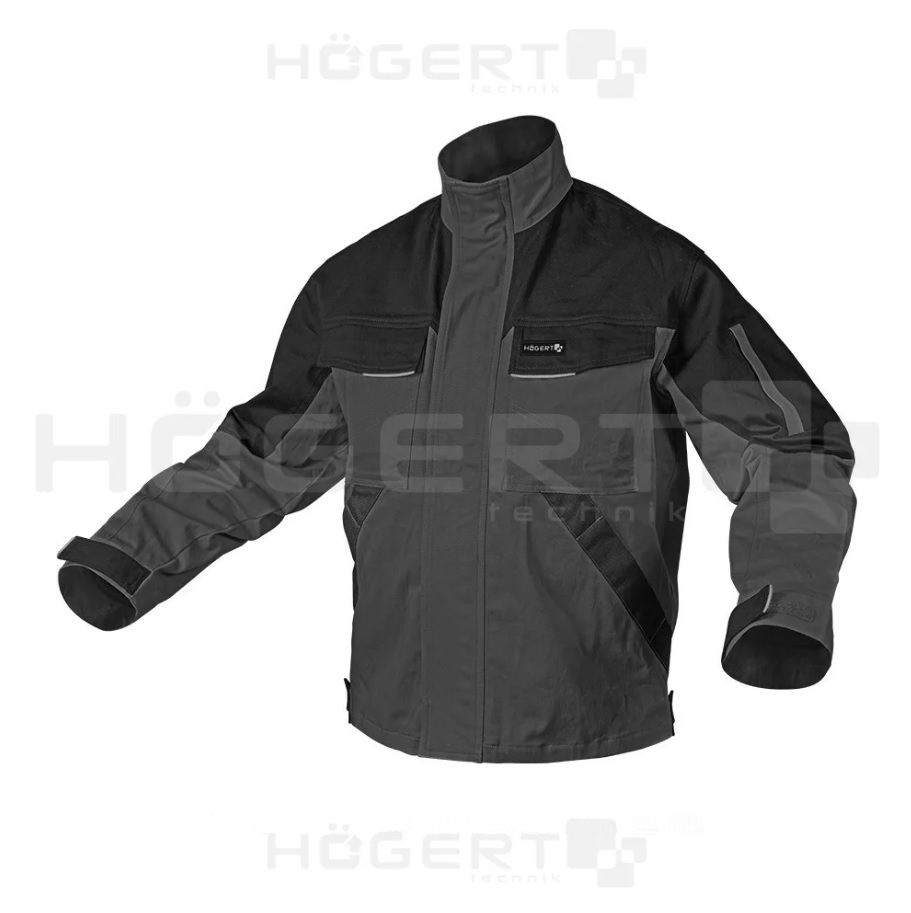 Куртка рабочая, серый, размер XL Hoegert