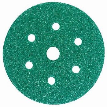 Абразивный круг A275 зеленый 150 мм, 7 отв. P1500