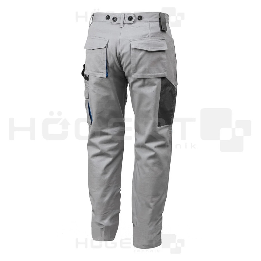 Рабочие брюки серые, размер M Hoegert