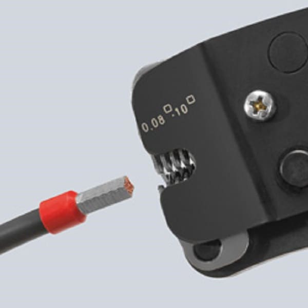 Инструмент для обжима контактных гильз с автонастройкой KNIPEX 97 53 08
