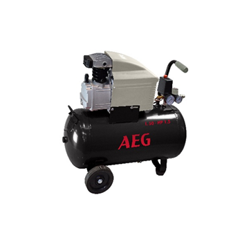 Компрессор поршневой прямоприводный AEG L50 (ресивер 50 л, пр-сть 170 л/мин) Fiac