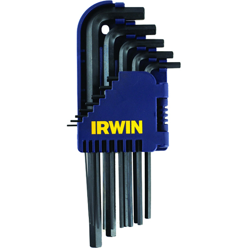 Набор ключей шестигранных - коротких - 10 шт. (1,5 - 10,0 mm) IRWIN