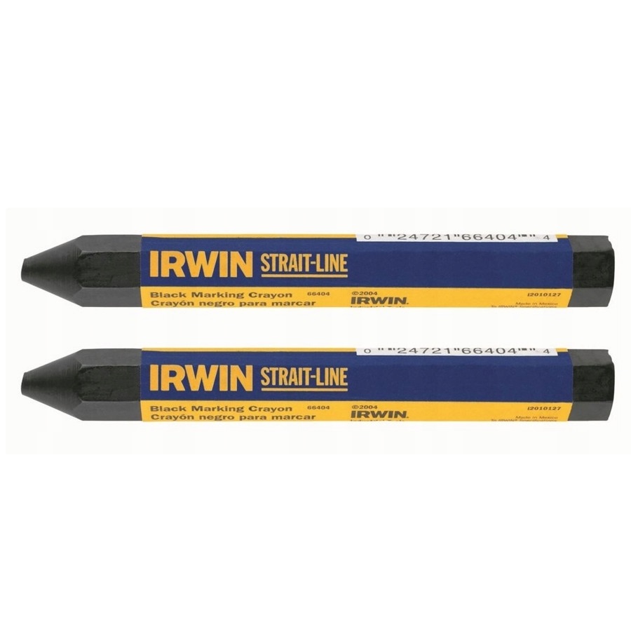 Мелок-карандаш разметочный Irwin 2 шт Черный