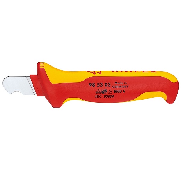 Нож для удаления оболочки круглого кабеля KNIPEX 98 53 03