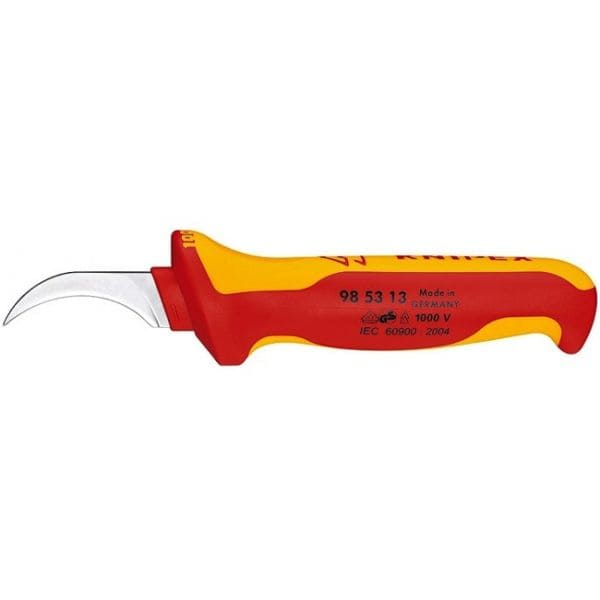 Нож для удаления оболочки кабеля с секторными жилами KNIPEX 98 53 13