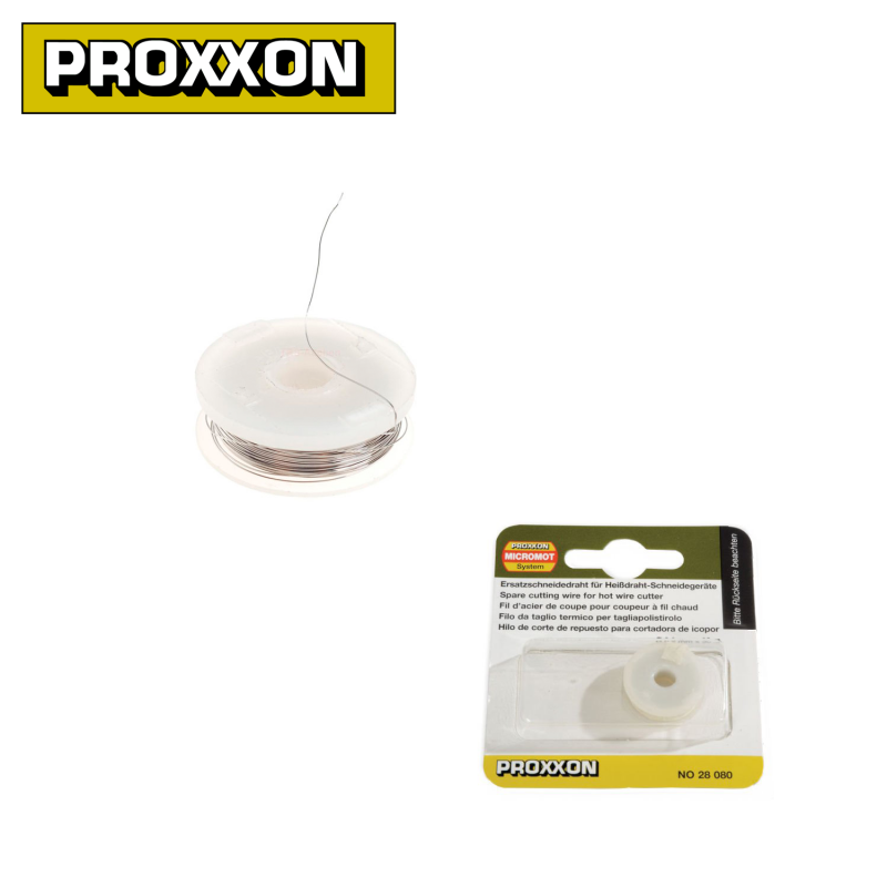 Струна для резки пенопласта к станку Thermocut (L 3м, D 0,2мм, NiCr 8020) Proxxon