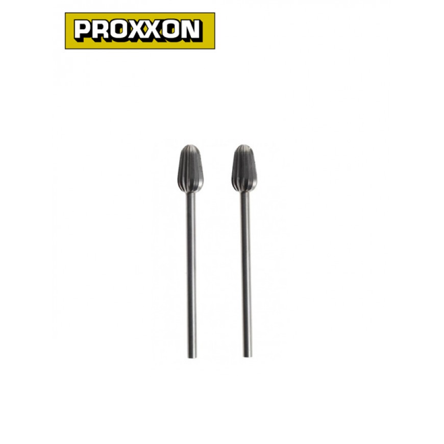 Фреза вольфрам-ванадиевая PROXXON конус 4 мм, 2 шт.