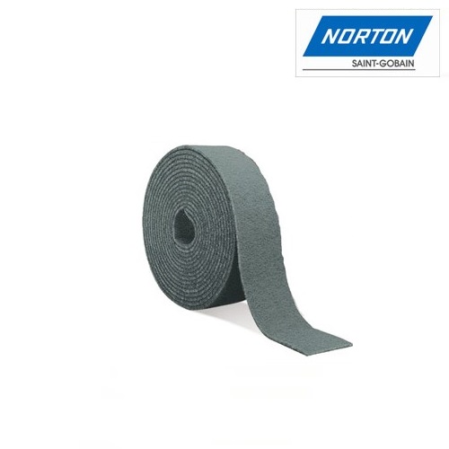 Рулон абразива BearTex (серый) 100 мм х 10 м ультратонкий Norton