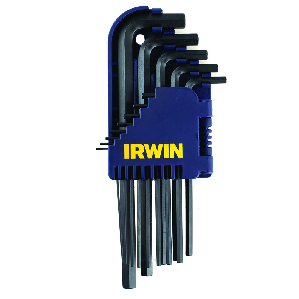 Набор шестигранных ключей L - длинных - 10 шт. (1,5 - 10,0 мм) IRWIN