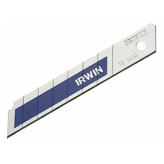 Лезвия биметаллические с отламывающимся сегментом 18мм,  5 шт. IRWIN