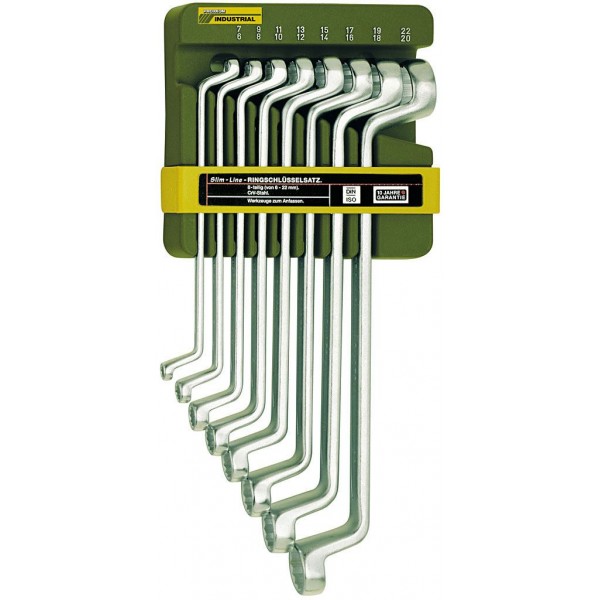 Набор накидных гаечных ключей Slim-Line из 8 штук в держателе PROXXON
