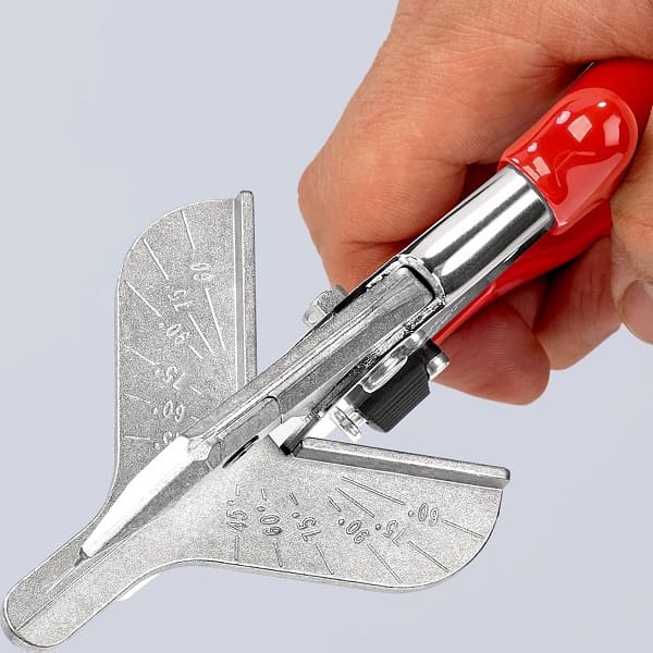 Ножницы угловые для пластмассовых и резиновых профилей 215 мм Knipex 