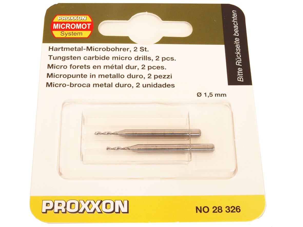 Боры твёрдосплавные 1,5 мм Proxxon