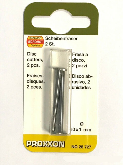 Фреза вольфрам-ванадиевая PROXXON шайба 10 мм, 2 шт.