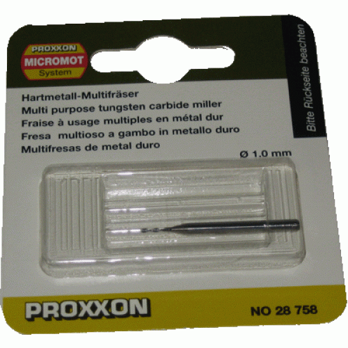 Гравировальная твердосплавная фреза PROXXON 1 мм