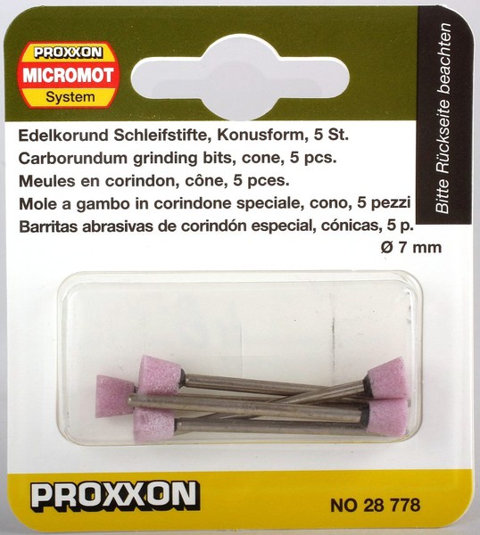 Шлифовальные насадки (конус) Proxxon