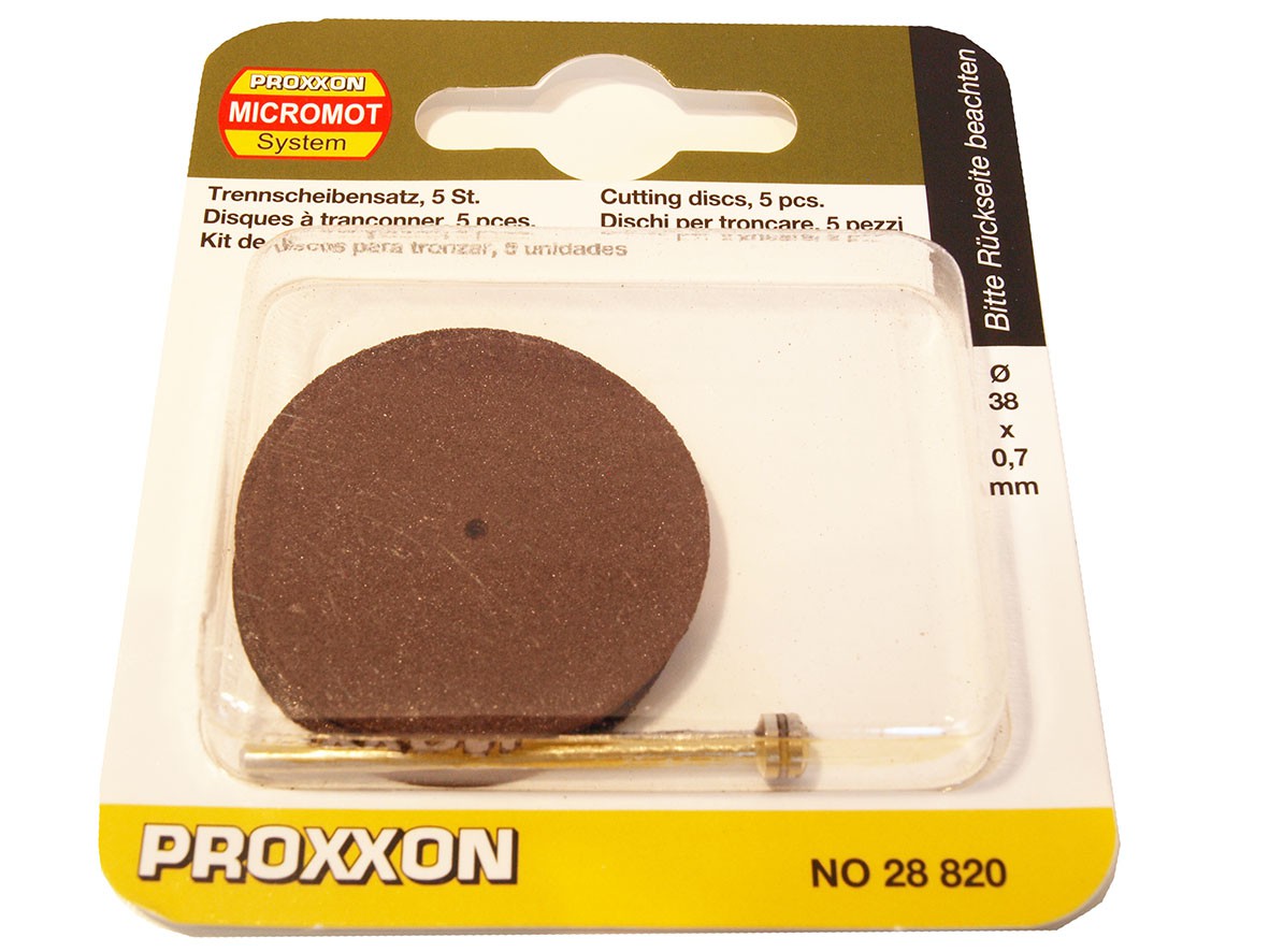 Диски отрезные с дискодержателем Proxxon