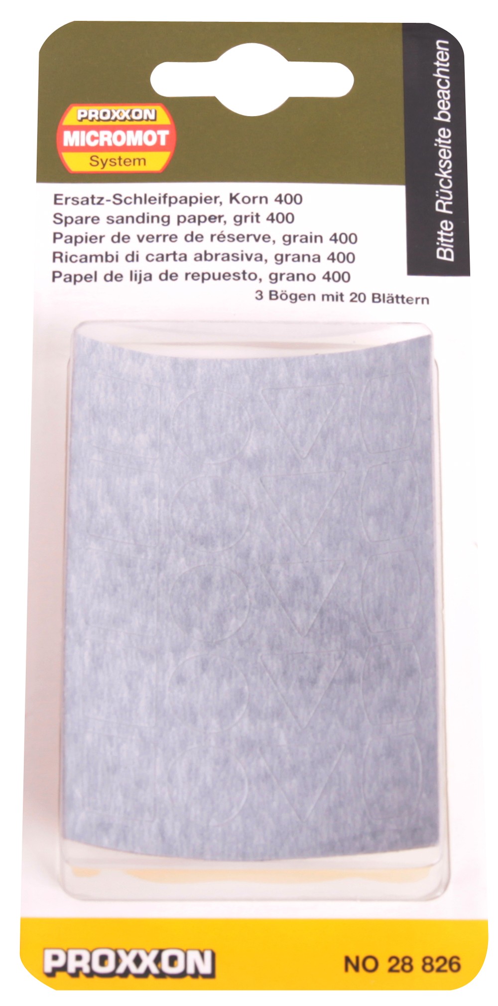 Шлифовальная бумага для PS 12 (зерно K 400) Proxxon