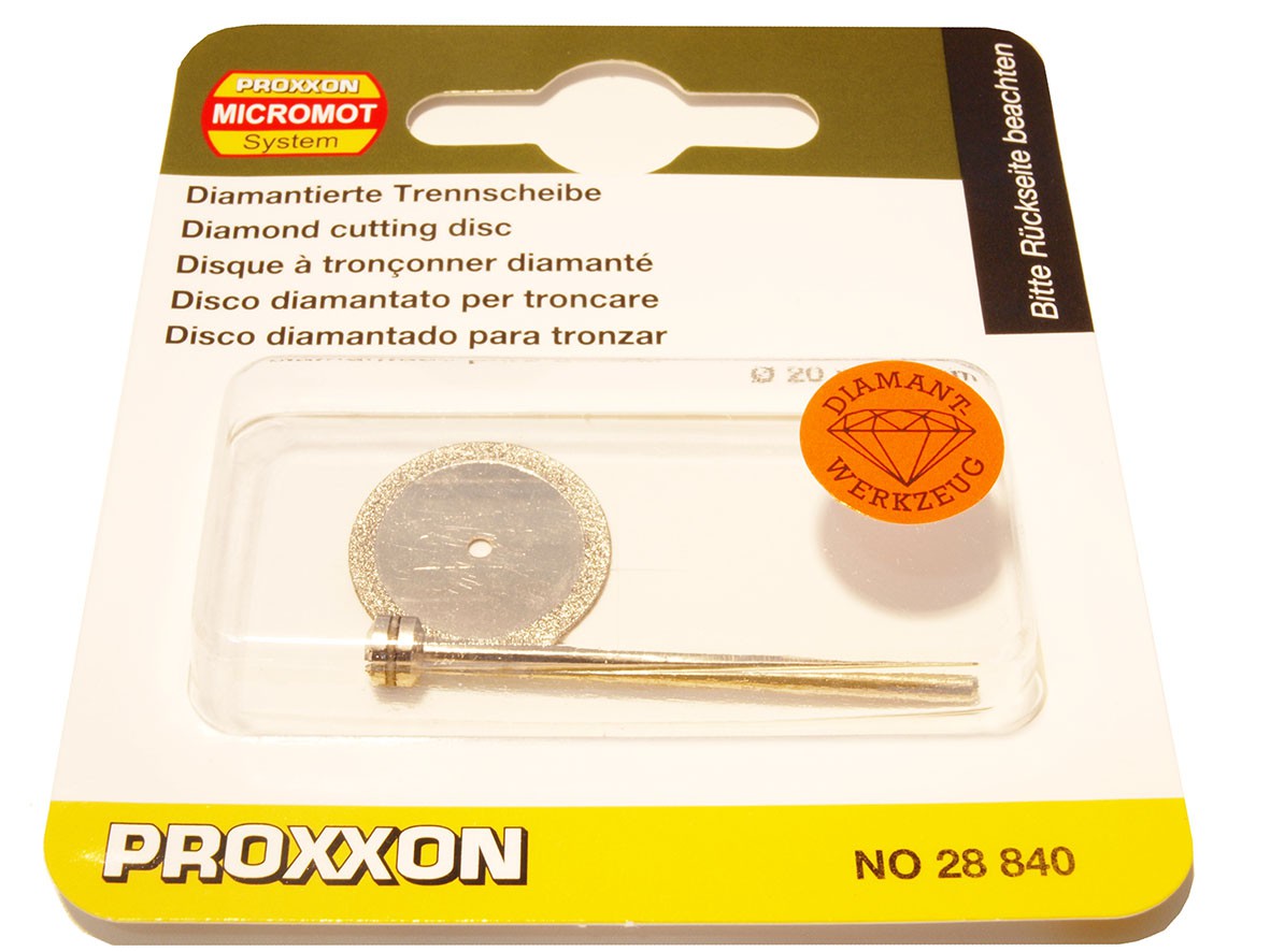 Диск отрезной алмазный с держателем Proxxon