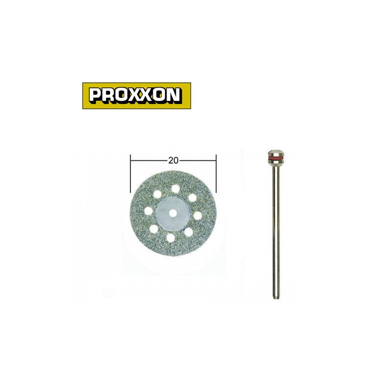 Диск отрезной алмазный с отверстиями охлаждения Proxxon