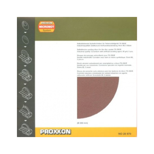 Шлифовальная бумага для TG 250/E (корунд, зерно K 100) Proxxon