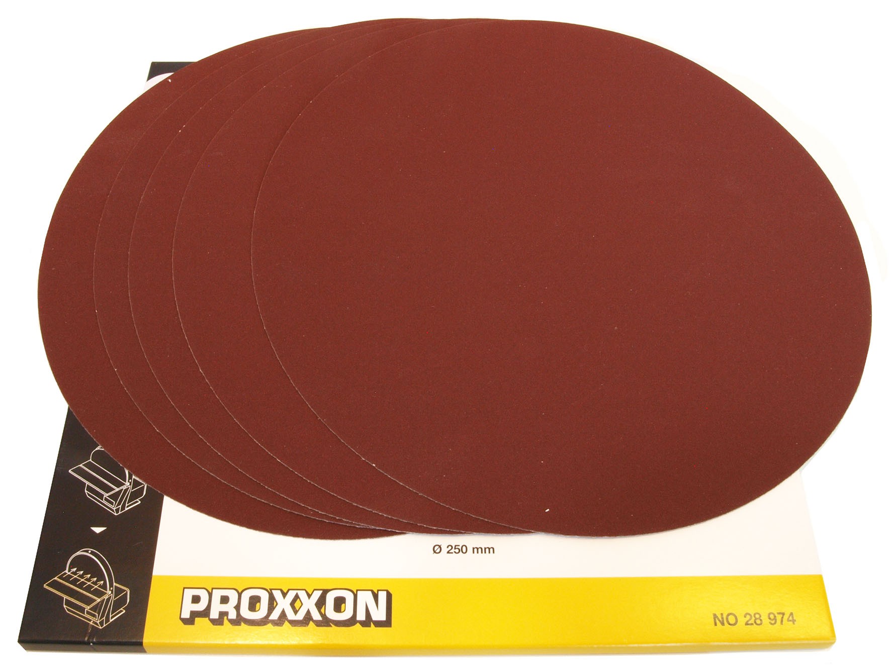 Шлифовальная бумага для TG 250/E (корунд, зерно K 240) Proxxon