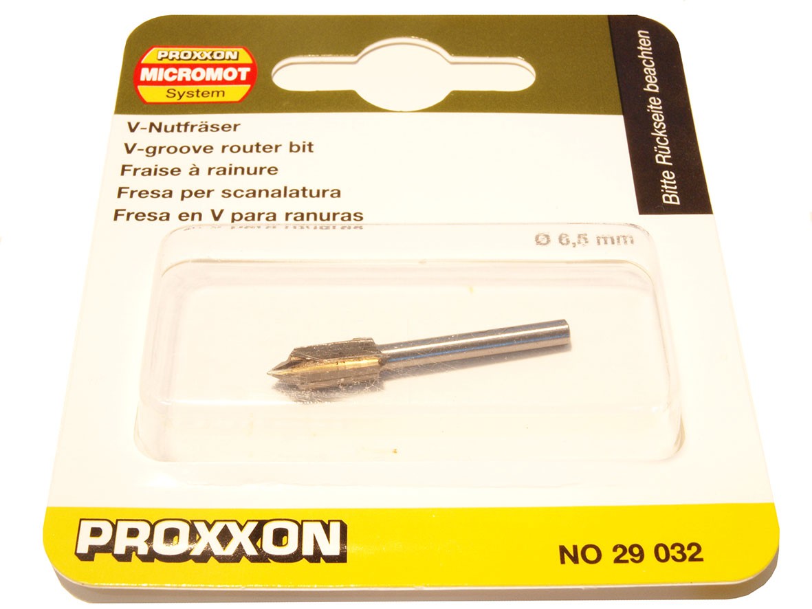 Профильная фреза (V-форма) Proxxon