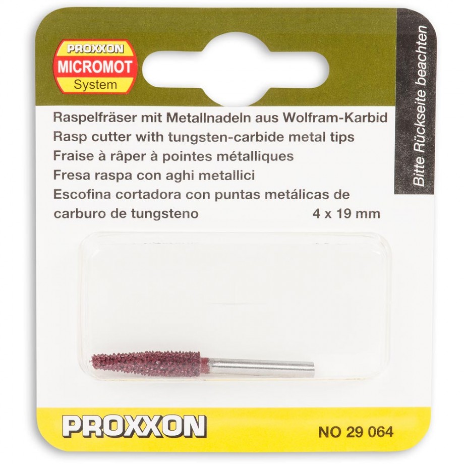 Рашпильная фреза с зубьями из карбида вольфрама ( 19 x 4 mm) Proxxon