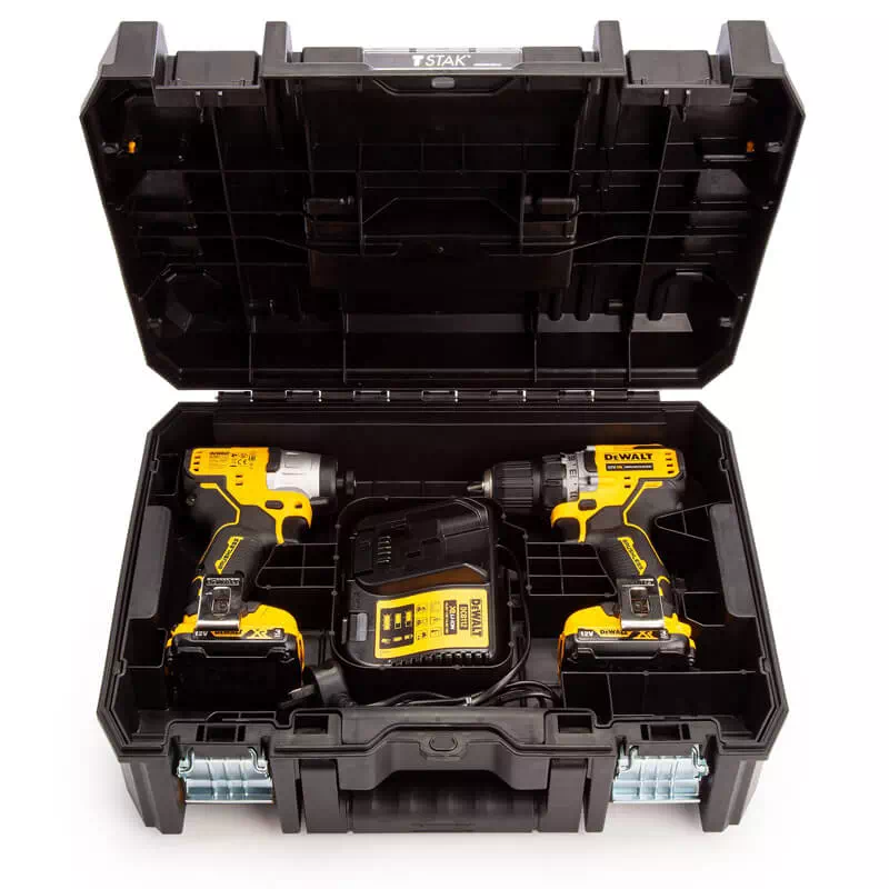 Набор из двух инструментов аккумуляторных бесщеточных DeWALT DCK2110L2T