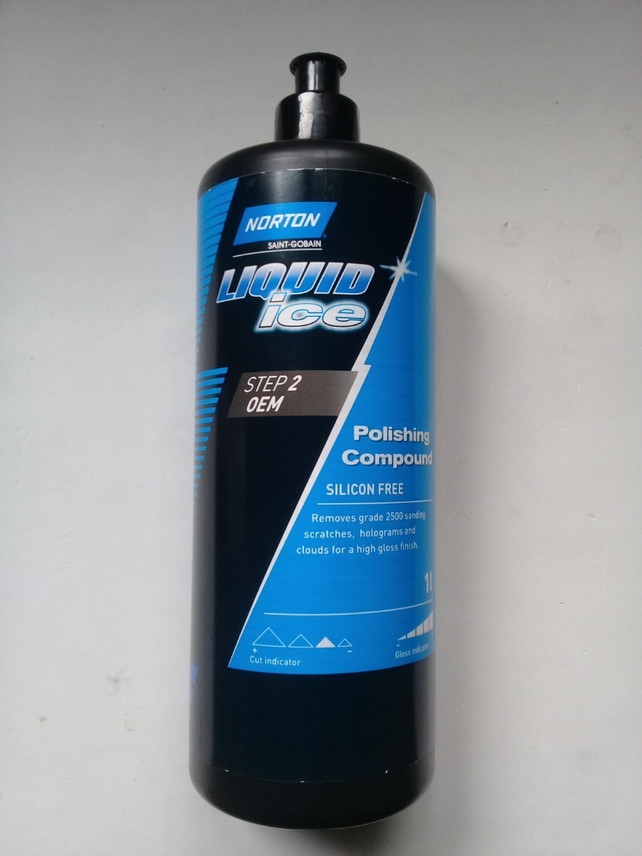 Абразивная полировальная паста Liquid Ice Step 2, Р2000-2500 Norton