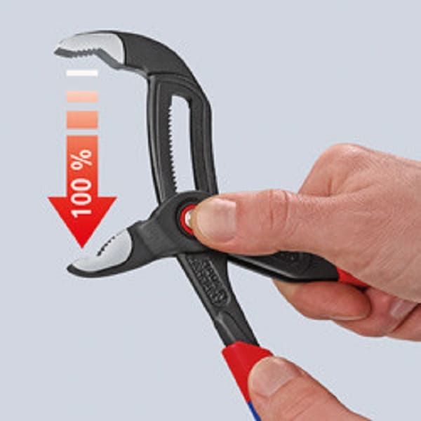 Высокотехнологичные сантехнические клещи Knipex Cobra® QuickSet фосфатированные, серого цвета 300 mm Knipex 